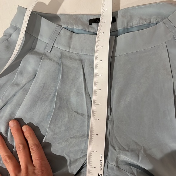 Rachel Zoe 100% Silk Light Blue Wide Leg Pants - Picture 16 of 16